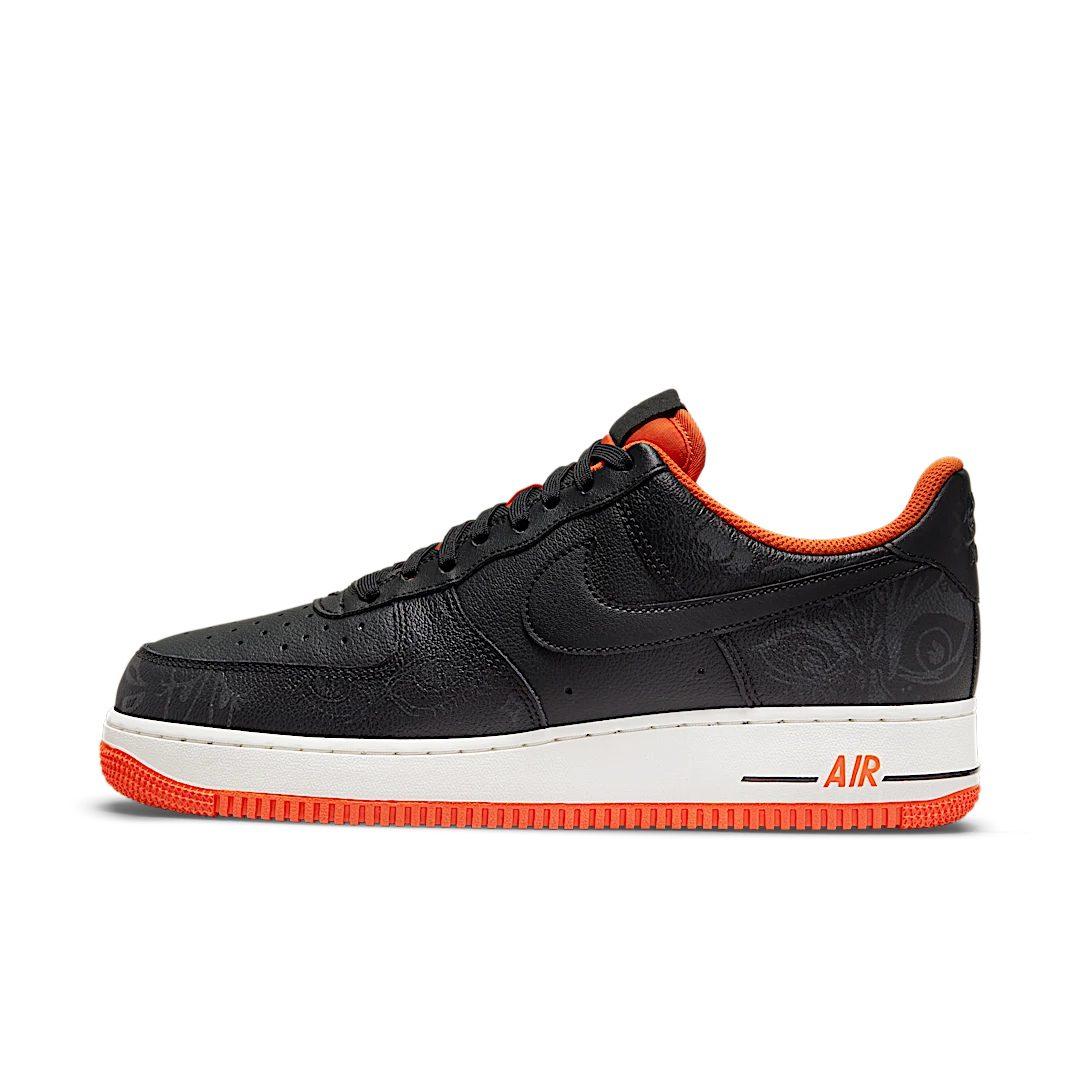 Nike Air Force 1 Low '07 PRM Halloween (2021), Black/Black-Starfish-Sail (DC8891-001)