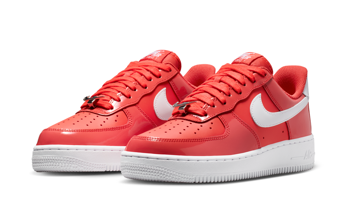 Nike Air Force 1 Low '07 Patent Light Crimson White