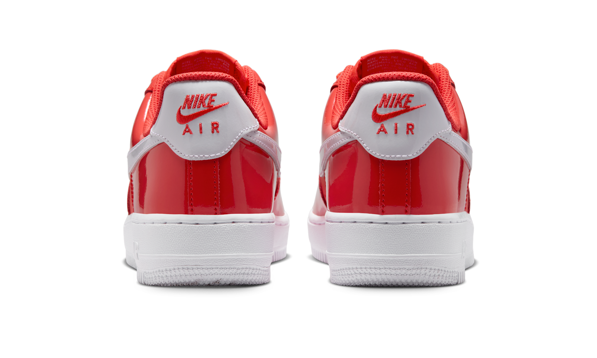 Nike Air Force 1 Low '07 Patent Light Crimson White