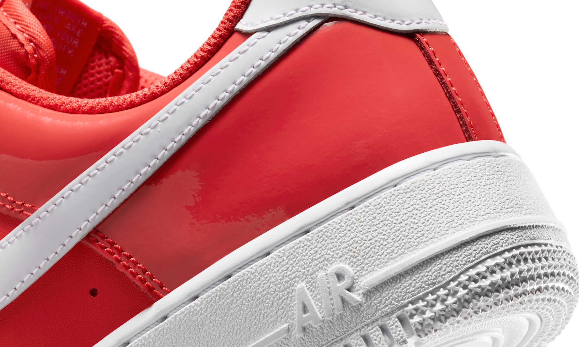 Nike Air Force 1 Low '07 Patent Light Crimson White