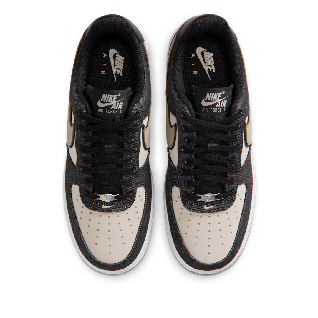 Nike Air Force 1 Low '07 SE Black Denim Net - Sneak