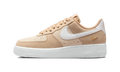 Nike Air Force 1 Low '07 SE Linen Sand Drift Metallic Gold Mini Swoosh