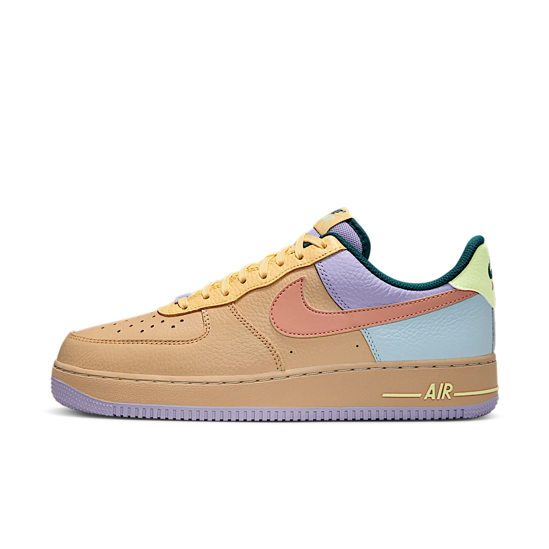 Nike Air Force 1 Low '07 Sesame Hydrangeas Soft Yellow Apricot Agate, Sesame/Hydrangeas/Soft Yellow/Apricot Agate (IB4493-252)