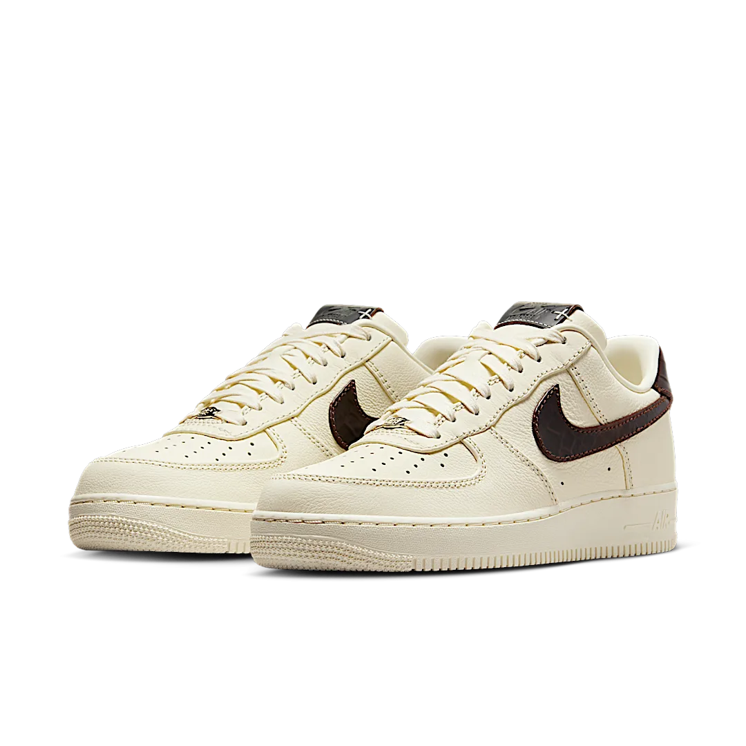 Nike Air Force 1 Low '07 Soft Pearl Brown Croc