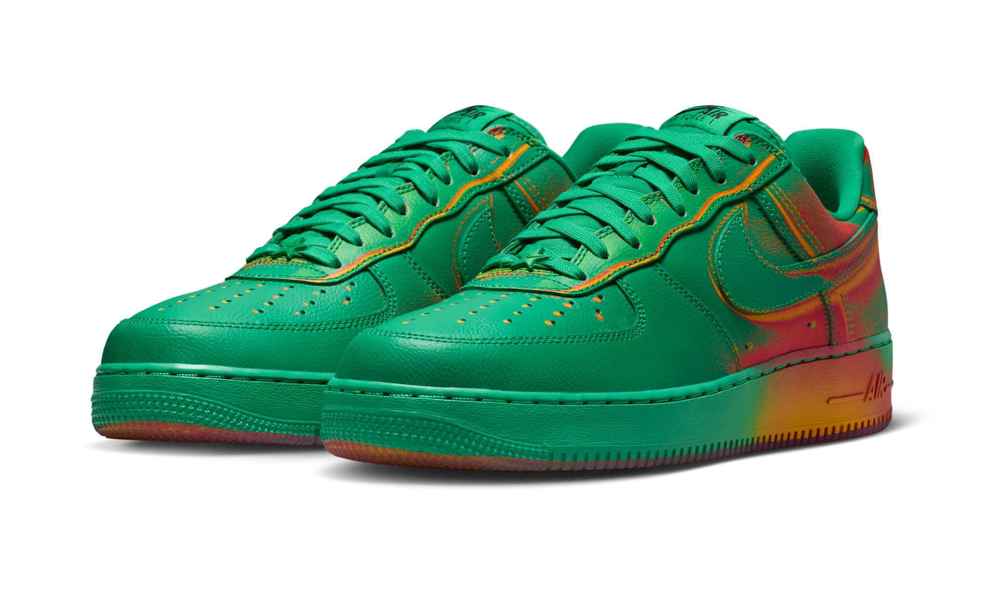 Nike Air Force 1 Low '07 Stadium Green Crimson