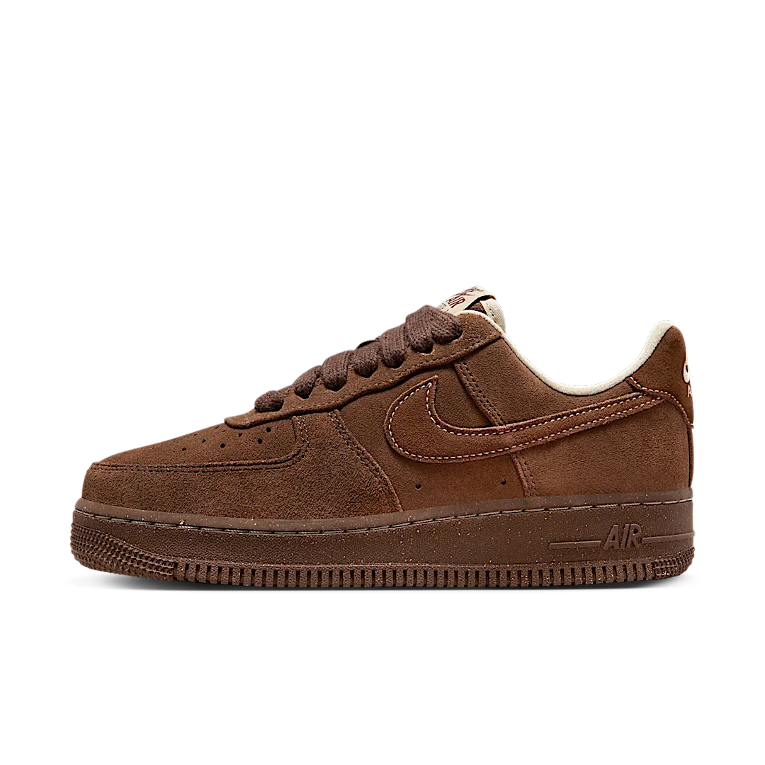 Nike Air Force 1 Low '07 Suede Cacao Wow, Cacao Wow/Cacao Wow/Sanddrift (FQ8901-259)