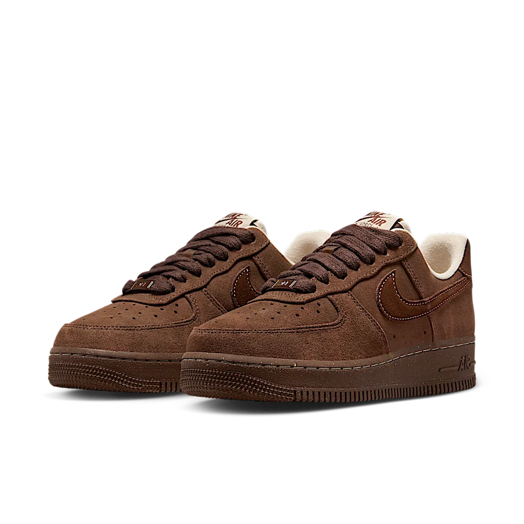 Nike Air Force 1 Low '07 Suede Cacao Wow, Cacao Wow/Cacao Wow/Sanddrift (FQ8901-259)