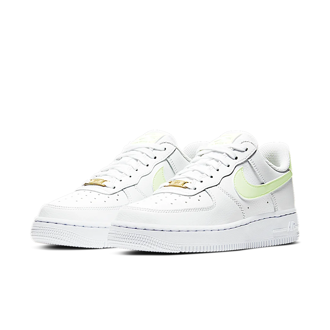 Nike Air Force 1 Low '07 White Barely Volt, White/Barely Volt-White-White (315115-159/315115-155)