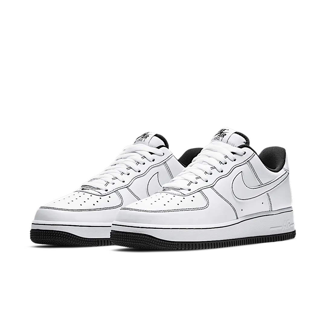 Nike Air Force 1 Low '07 White Black, White/Black/White (CV1724-104)