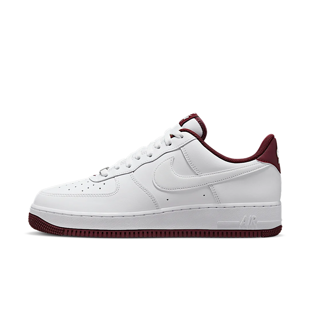 Nike Air Force 1 Low '07 White Dark Beetroot, White/Dark Beetroot/White (DH7561-106)