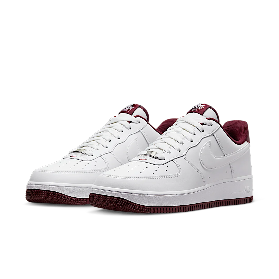 Nike Air Force 1 Low '07 White Dark Beetroot, White/Dark Beetroot/White (DH7561-106)