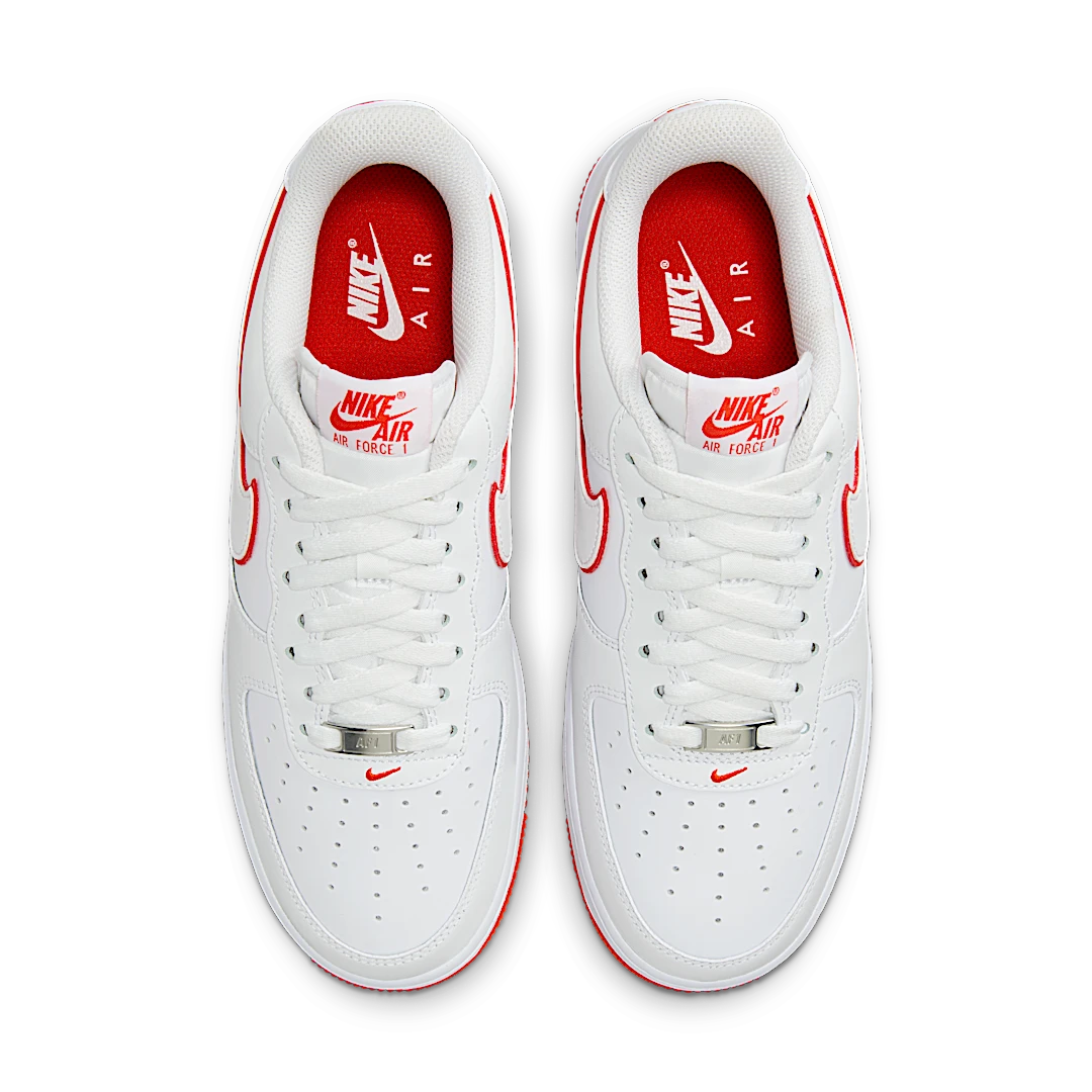 Nike Air Force 1 Low '07 White Picante Red, White/Picante Red/White (DV0788-102)