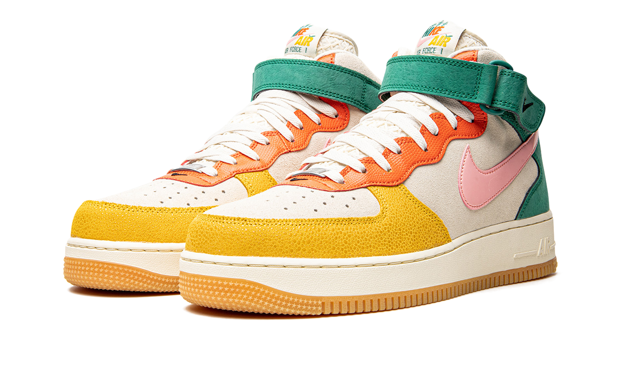 Nike Air Force 1 Mid NH Vivid Sulfur Rush Orange