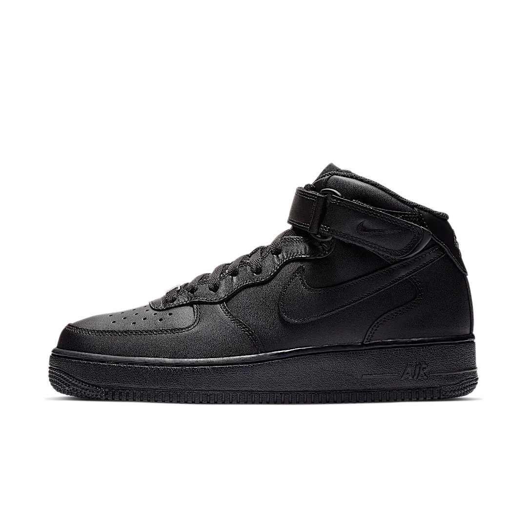 Nike Air Force 1 Mid '07 Black, Black/Black (315123-001/CW2289-001)
