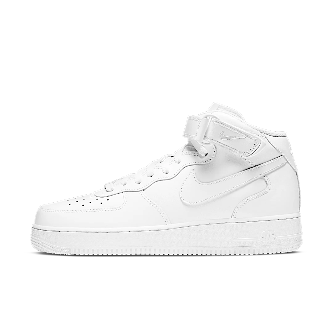 Nike Air Force 1 Mid '07 White, White/White (315123-111/CW2289-111)