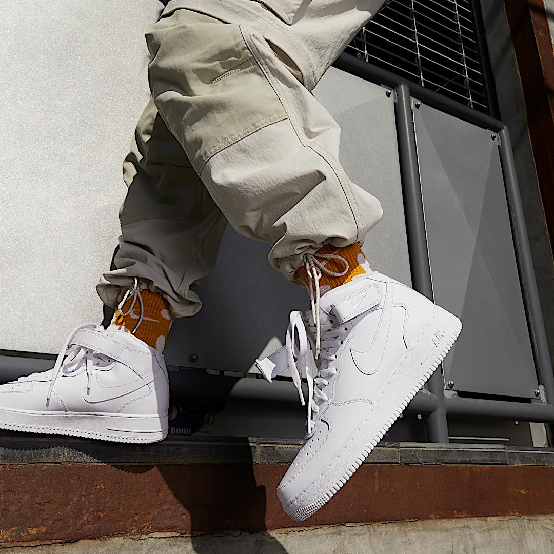 Nike Air Force 1 Mid '07 White, White/White (315123-111/CW2289-111)