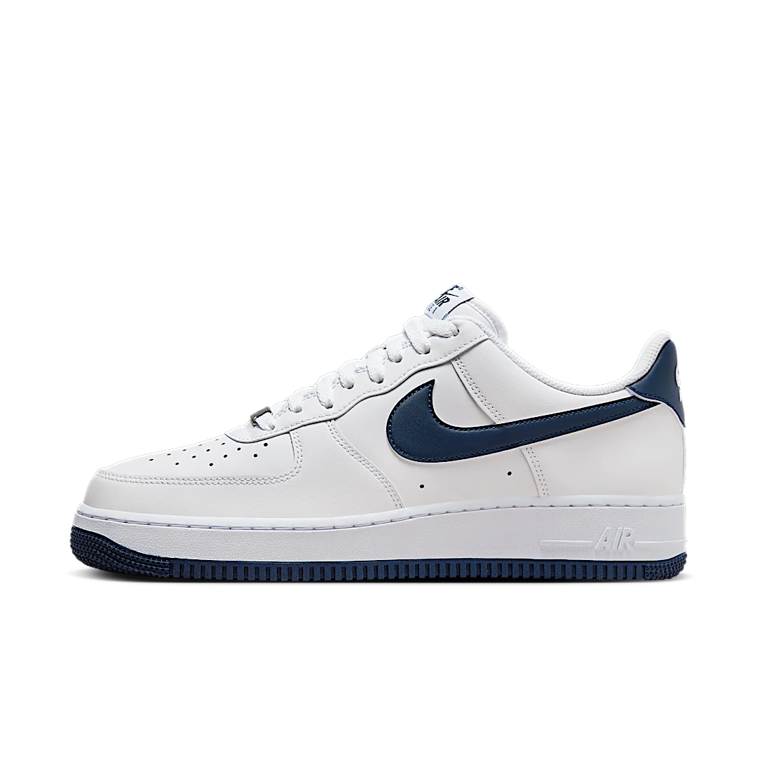 Nike Air Force 1 '07 White Midnight Navy (2024), White/Midnight Navy (FJ4146-104)