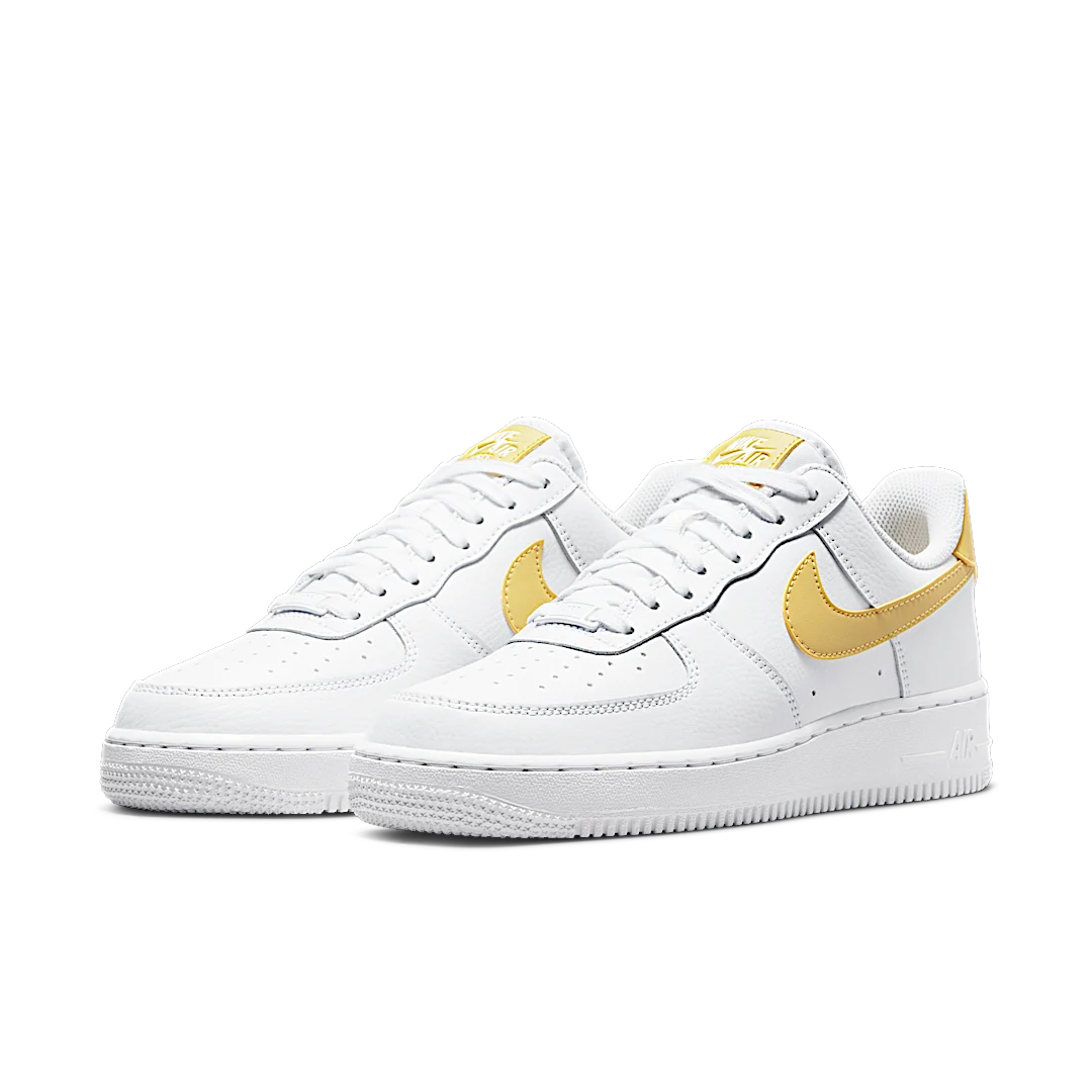 Nike Air Force 1 '07 White Saturn Gold White White