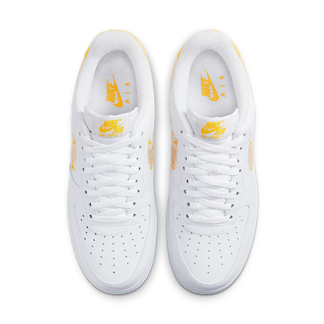 Nike Air Force 1 '07 White Solar Flare, White/Solar Flare (DX2646-100)