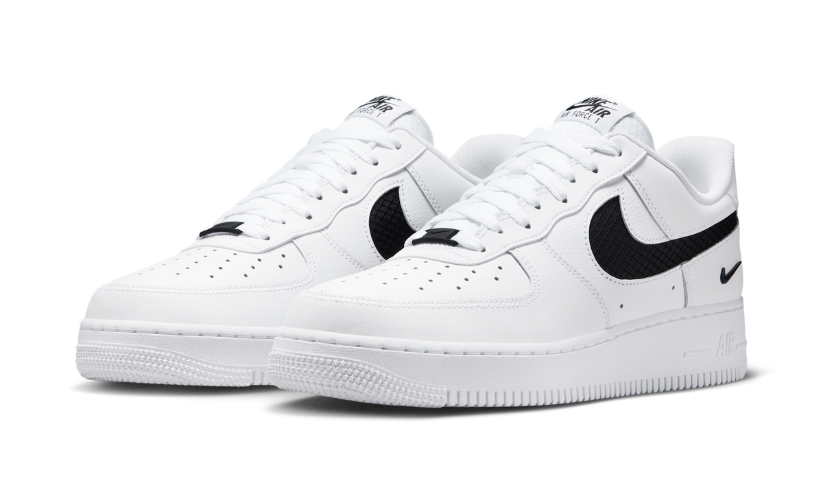 Nike Air Force 1 Low SE Nylon Swoosh White Black