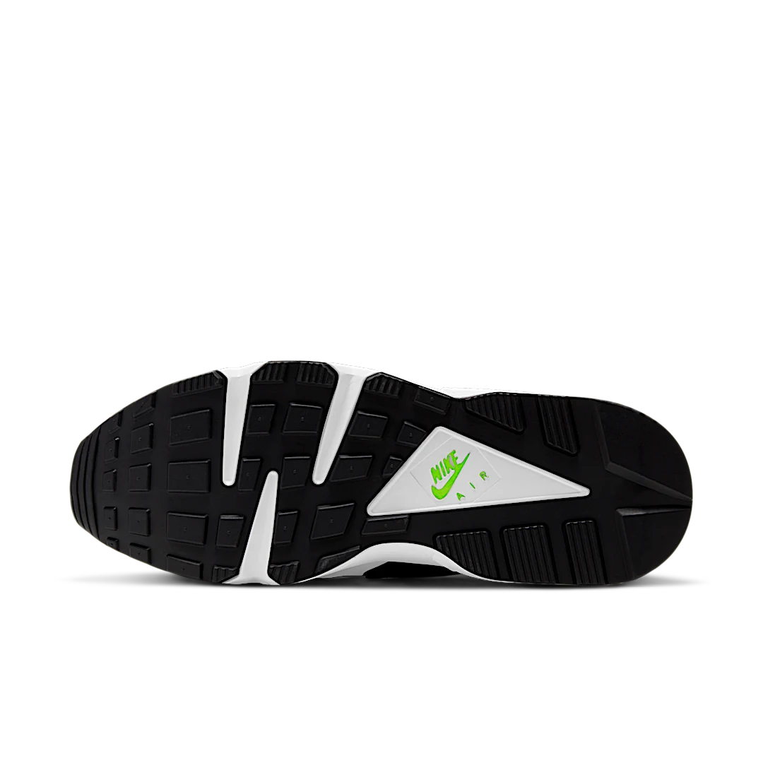 Nike Air Huarache Scream Green (2021), White/Scream Green-Royal Blue-Black (DD1068-100)