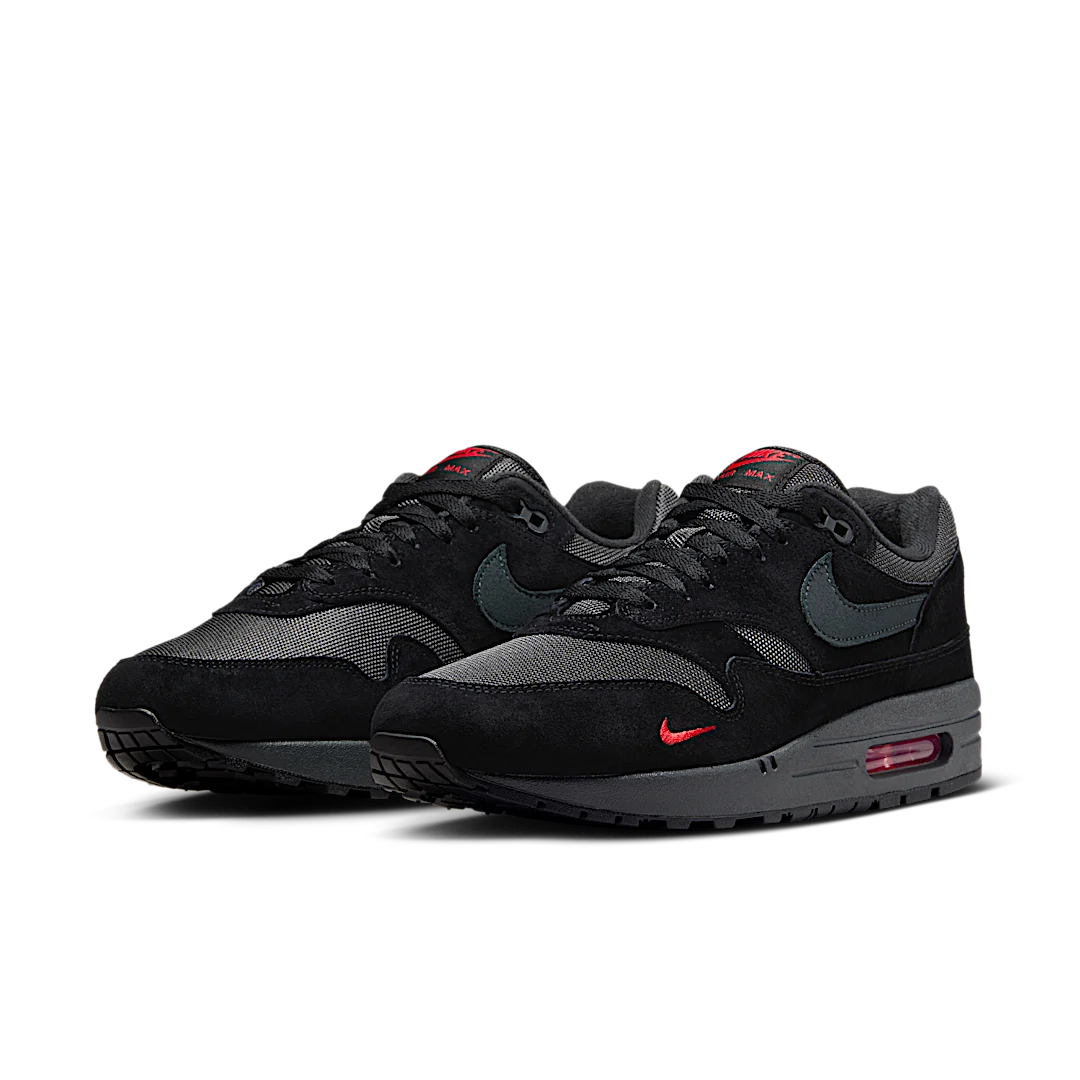 Nike Air Max 1 Bred, Black/Anthracite/University Red (FV6910-001)