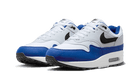 Nike Air Max 1 Deep Royal Blue, White/Black/Deep Royal Blue (FD9082-100)