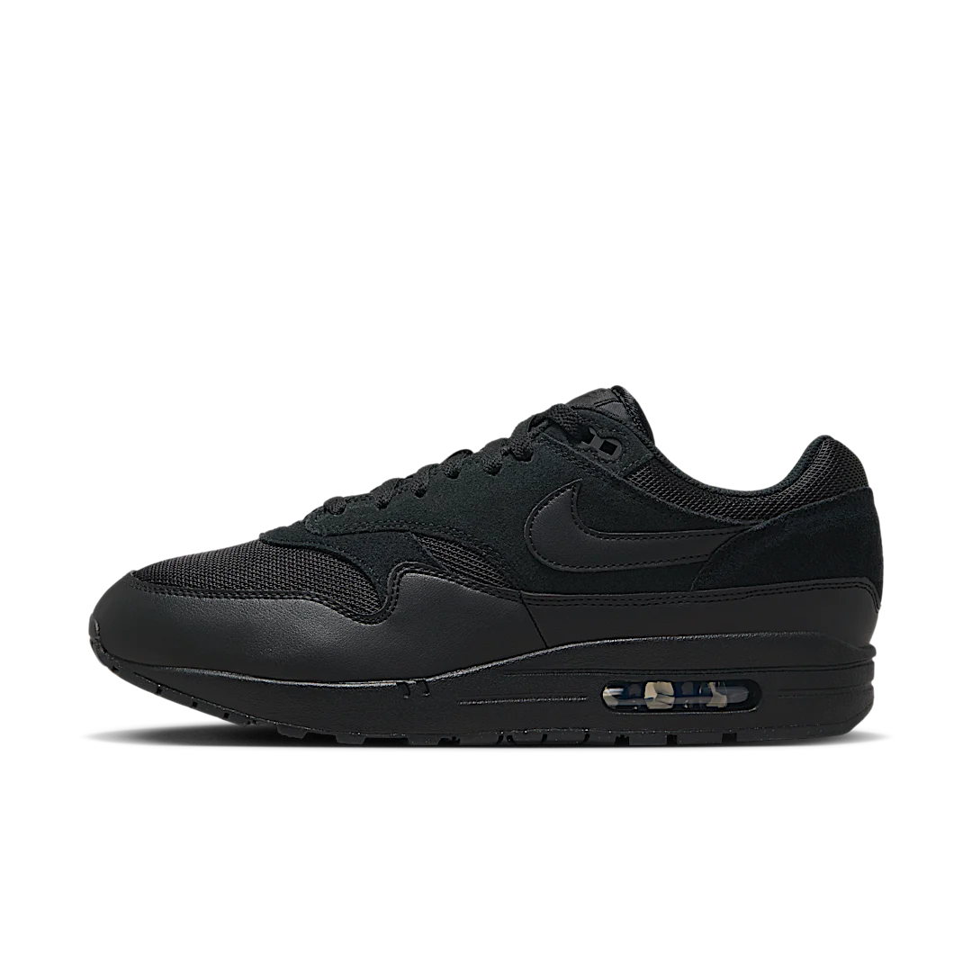 Nike Air Max 1 Essential Triple Black, Black/Black/Anthracite/Black (FZ5808-006)