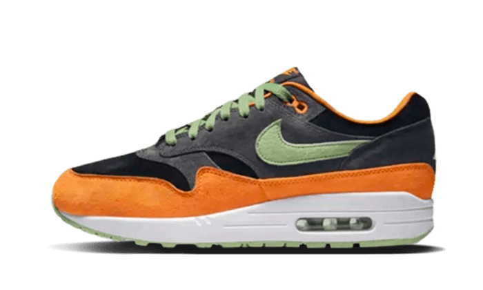 Nike Air Max 1 PRM Duck Honey Dew, Anthracite/Honeydew-Black-Kumquat (DZ0482-001)