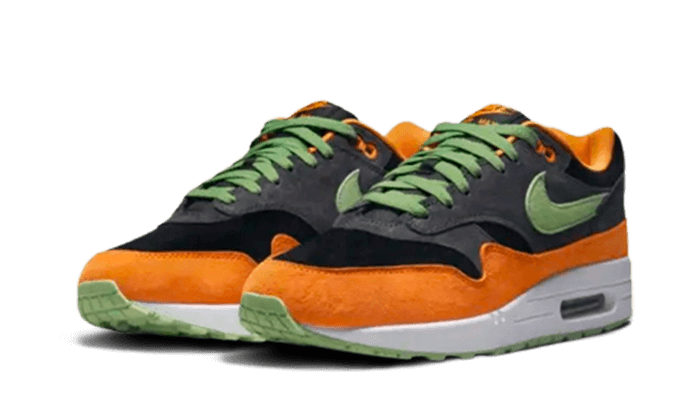 Nike Air Max 1 PRM Duck Honey Dew, Anthracite/Honeydew-Black-Kumquat (DZ0482-001)