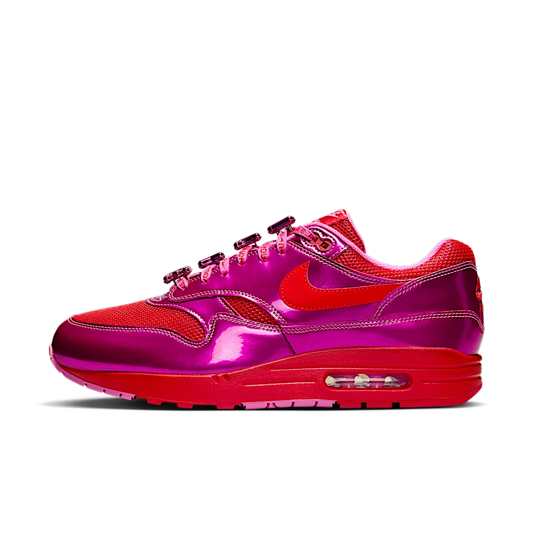 Nike Air Max 1 PRM Valentine’s Day Playful Pink, Playful Pink/University Red (HV2301-600)