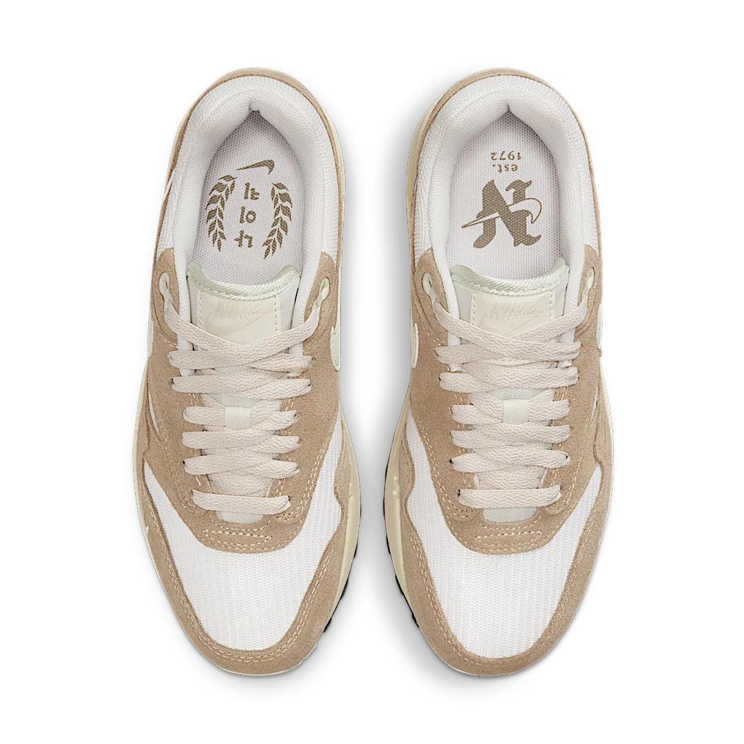 Nike Air Max 1 SE Hangul Day (2023), Sail/Khaki/Coconut Milk/Light Orewood Brown (FQ8150-133)