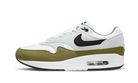 Nike Air Max 1 White Black Medium Olive, White/Black/Pure Platinum/Medium Olive (FD9082-102)