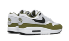 Nike Air Max 1 White Black Medium Olive, White/Black/Pure Platinum/Medium Olive (FD9082-102)