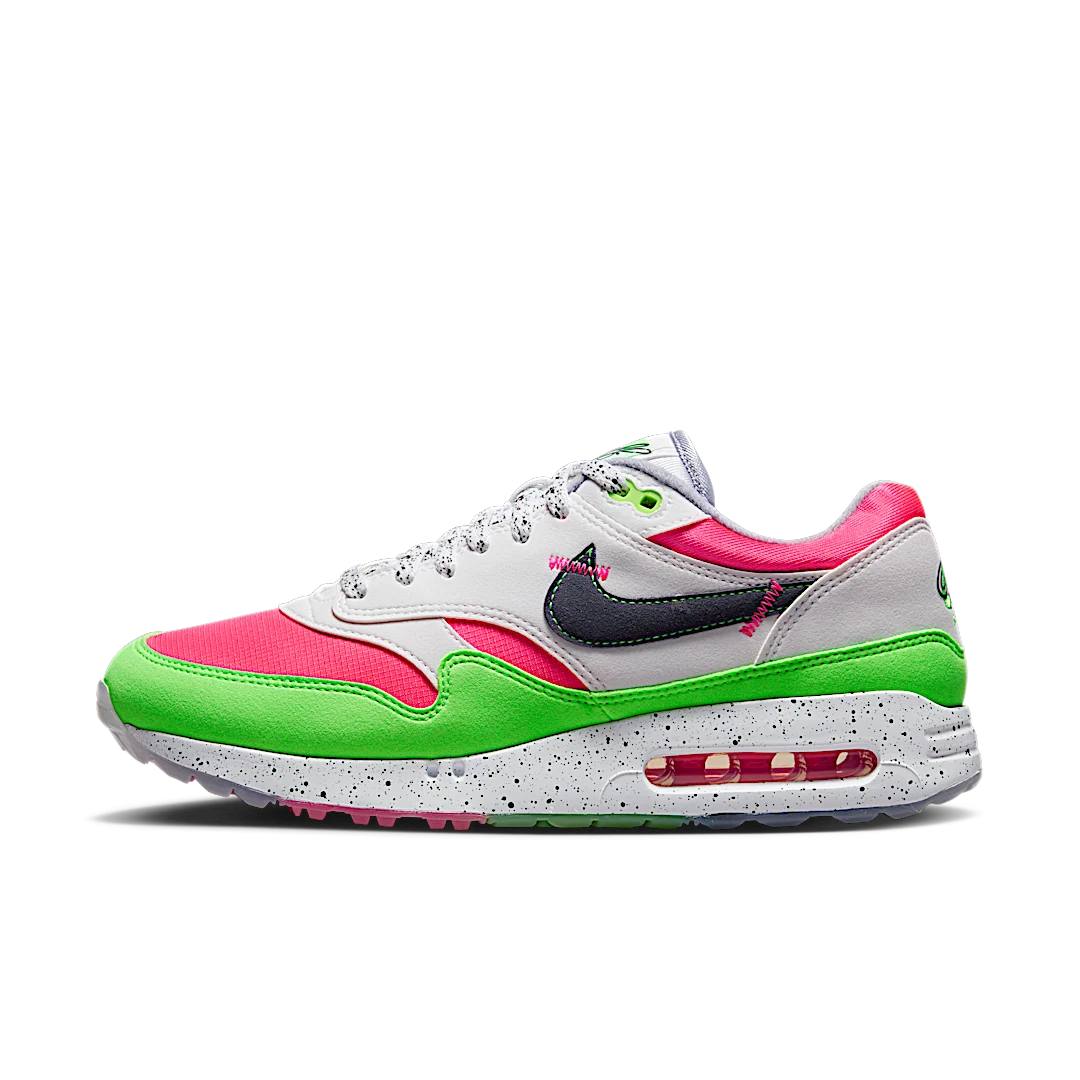 Nike Air Max 1 '86 OG Golf NRG US Open (2023), White/Gridiron-Green Strike-Pewter-Coral (DX8436-103)