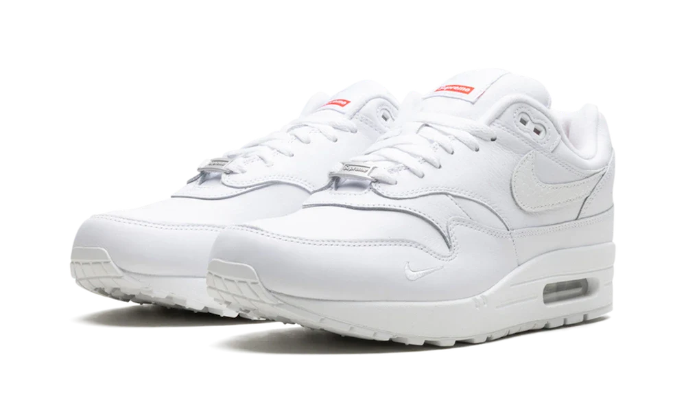Nike Air Max 1 '87 SP Supreme Triple White, White/White-White (HF8813-100)