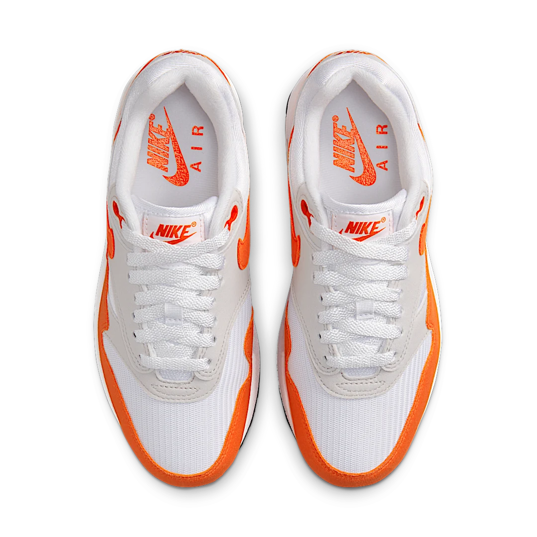 Nike Air Max 1 '87 Safety Orange, Neutral Grey/Safety Orange/White/Black (DZ2628-002)