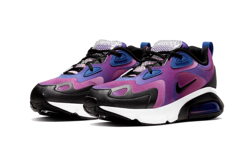 Nike Air Max 200 Bubble Pack, Hyper Blue/Vivid Purple-Magic Flamingo-White (CK2596-400)