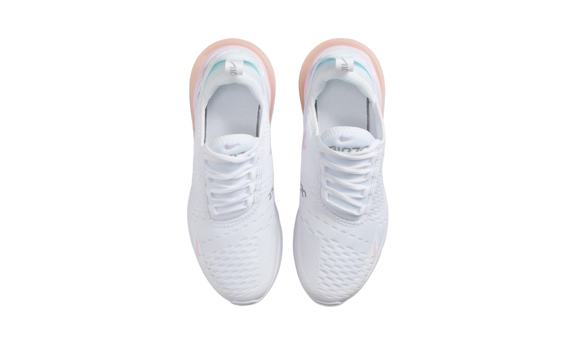 Nike Air Max 270 White Light Smoke Grey Pink Foam