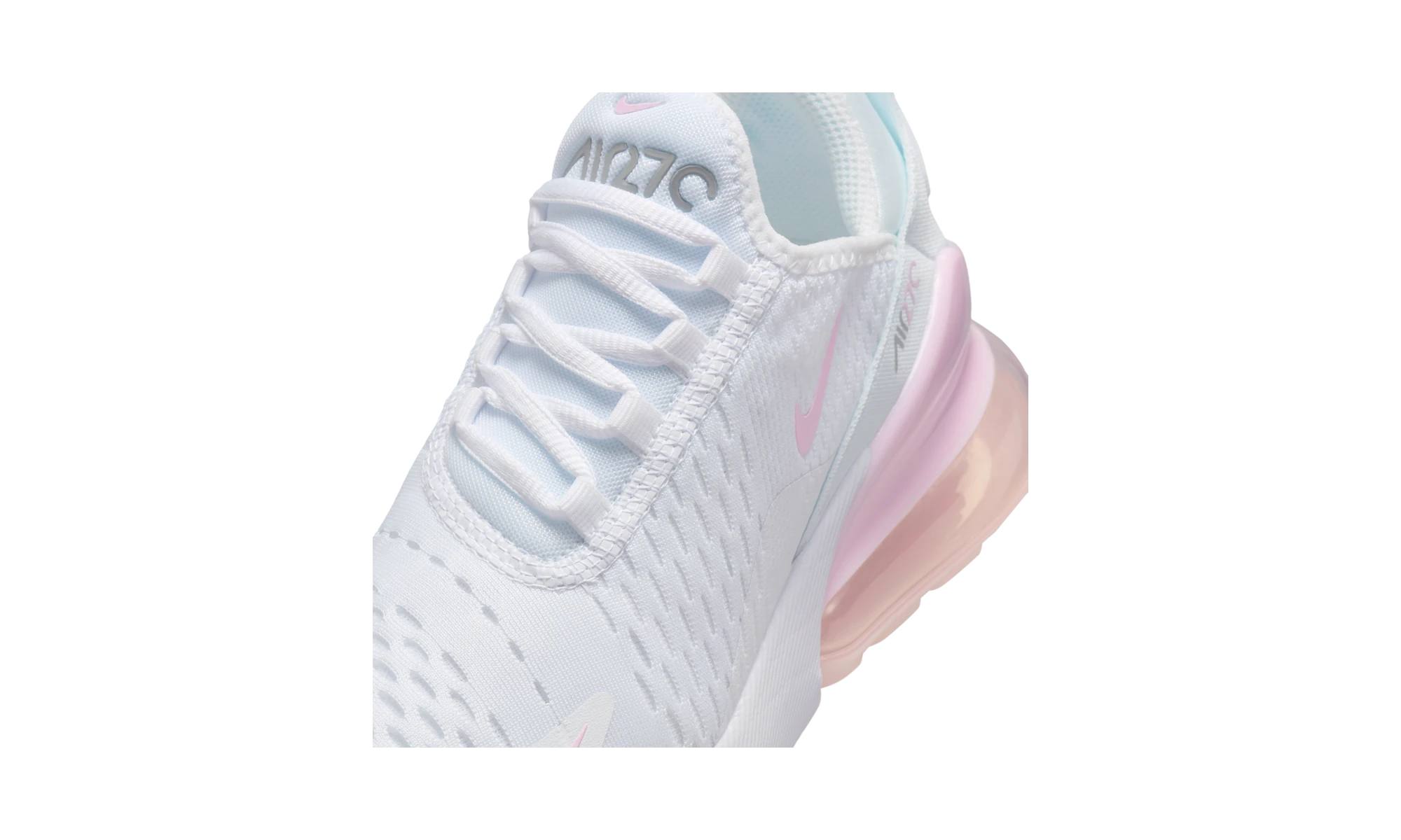 Nike Air Max 270 White Light Smoke Grey Pink Foam
