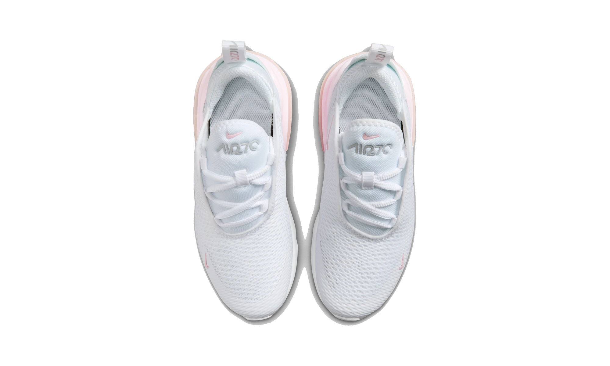 Nike Air Max 270 White Light Smoke Grey Pink Foam (PS)