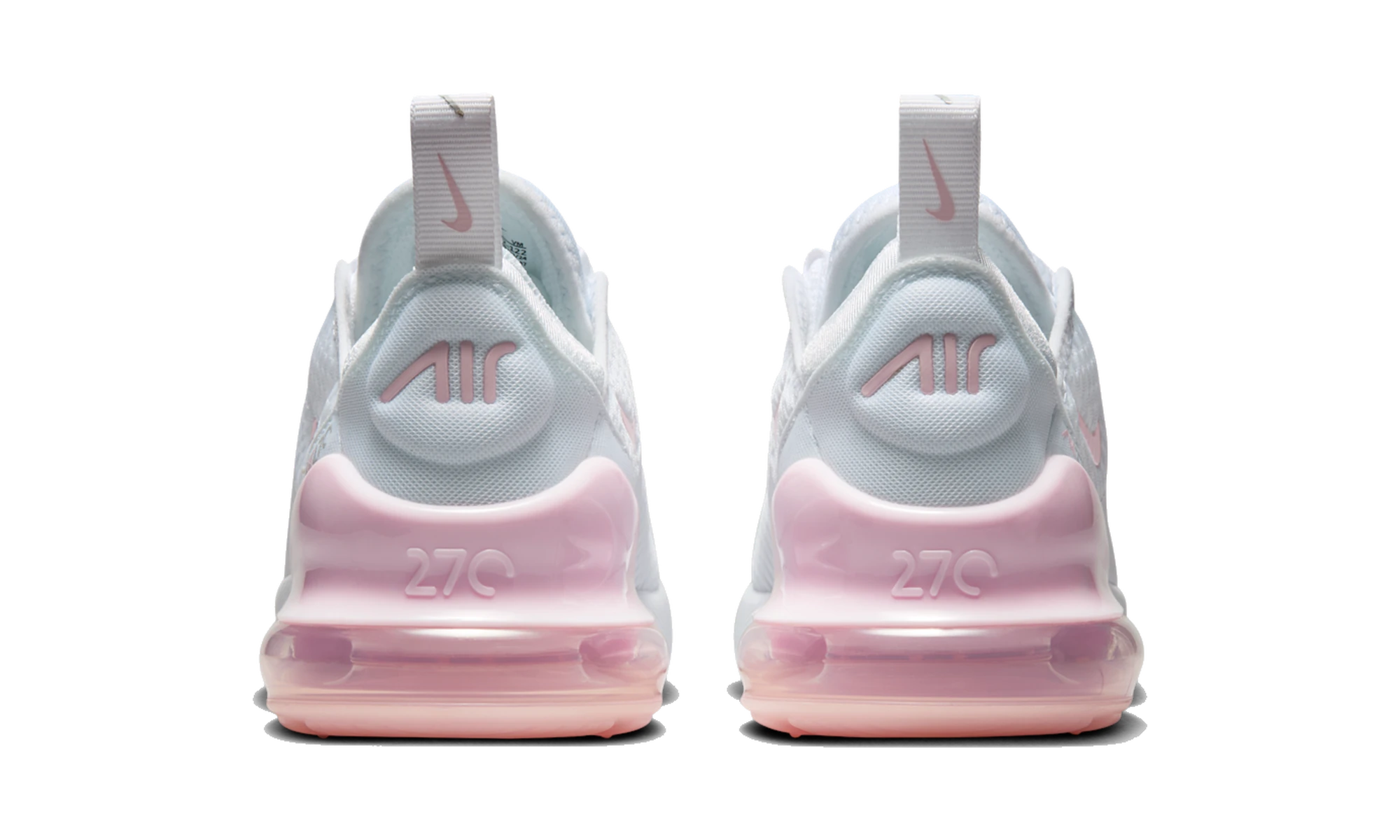 Nike Air Max 270 White Light Smoke Grey Pink Foam (PS)