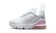 Nike Air Max 270 White Light Smoke Grey Pink Foam (TD)