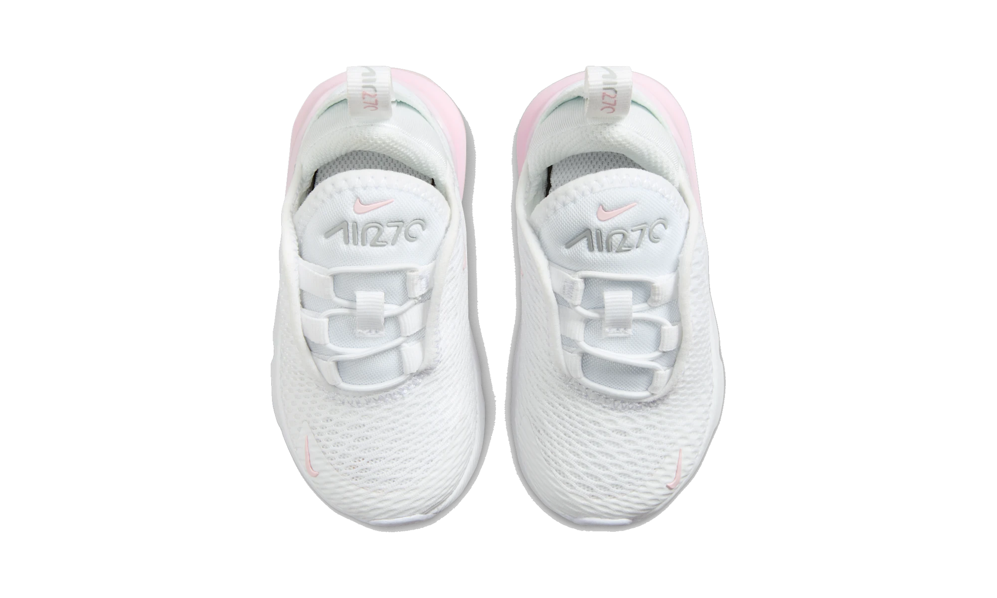 Nike Air Max 270 White Light Smoke Grey Pink Foam (TD)