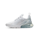 Nike Air Max 270 White Metallic Silver