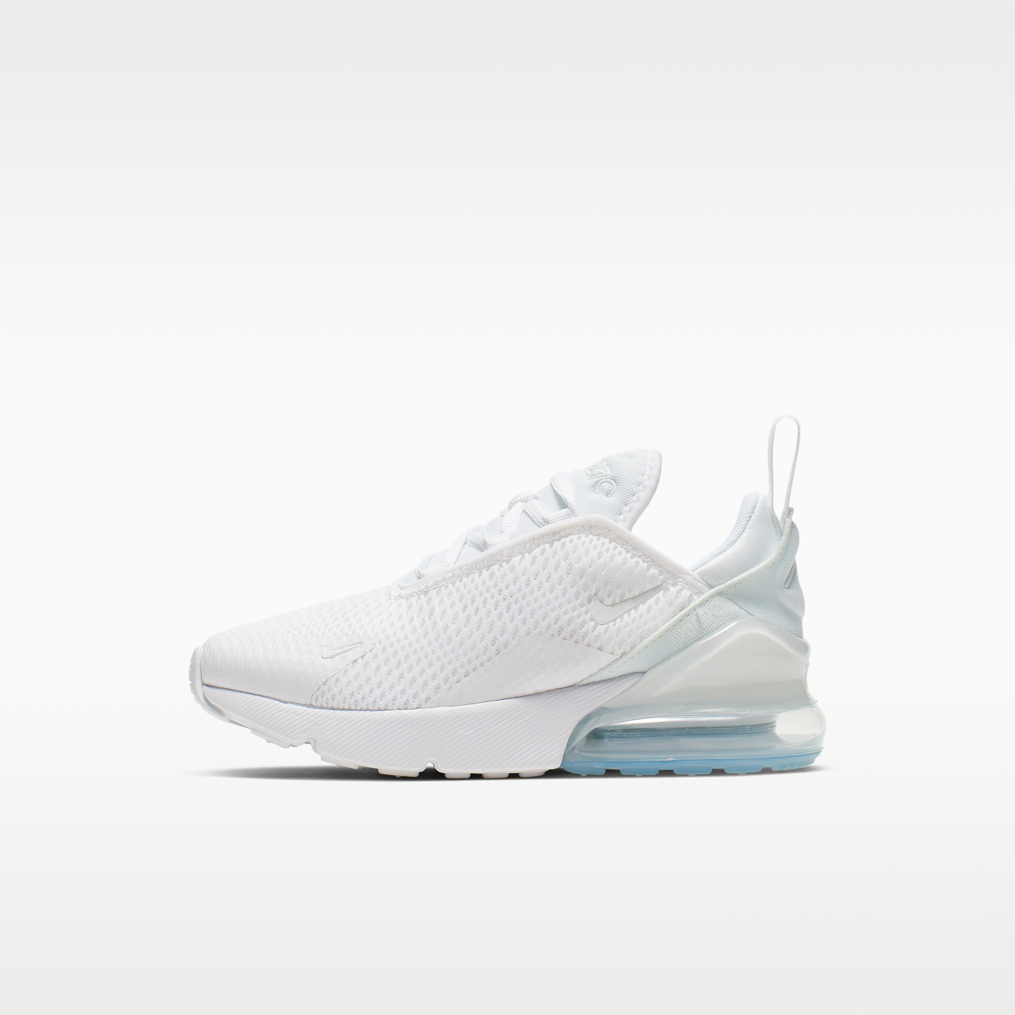 Nike Air Max 270 White Silver (PS)