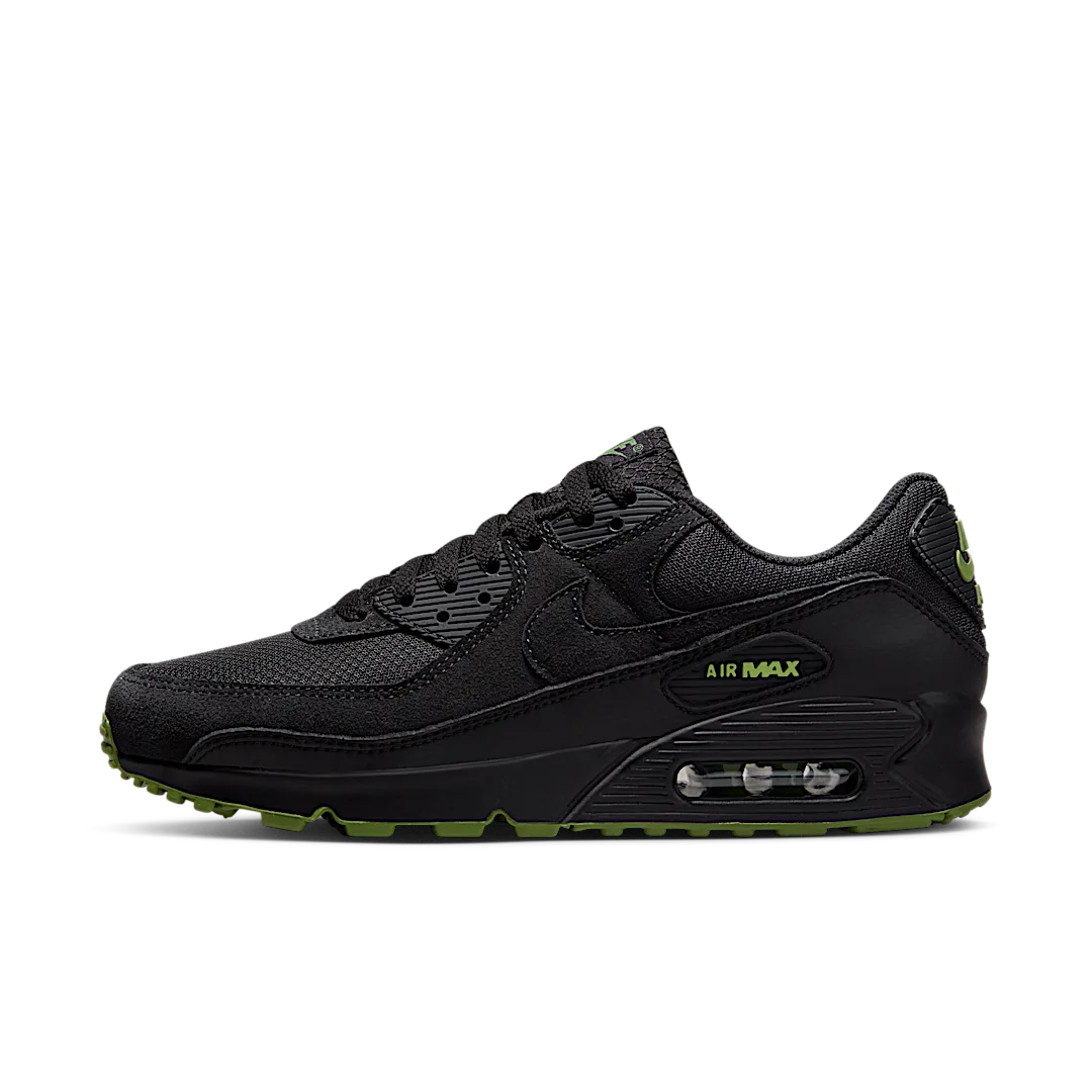 Nike Air Max 90 Black Chlorophyll, Black/Chlorophyll/Black (DQ4071-005)