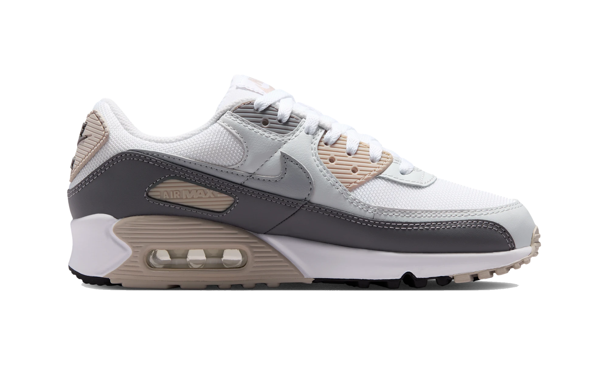 Nike Air Max 90 Cream Pencil Point Wolf Grey