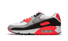 Nike Air Max 90 Infrared (2020), White/Black-Cool Grey-Radiant Red (CT1685-100)