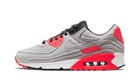 Nike Air Max 90 Night Silver Bright Crimson, Night Silver/Night Silver-Bright Crimson (CZ7656-001)